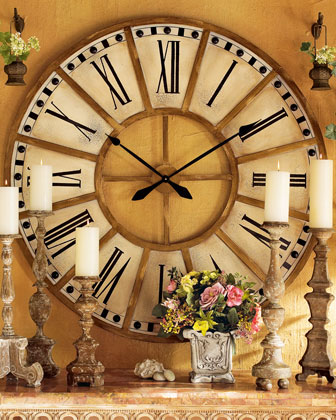 Large 45" Diameter Clock