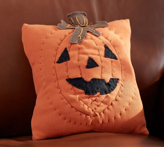 JACK O' LANTERN PILLOW. Pottery Barn