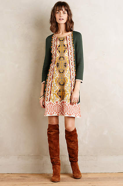 Lanka Tunic Dress by Knitted & Knotted. Anthropologie