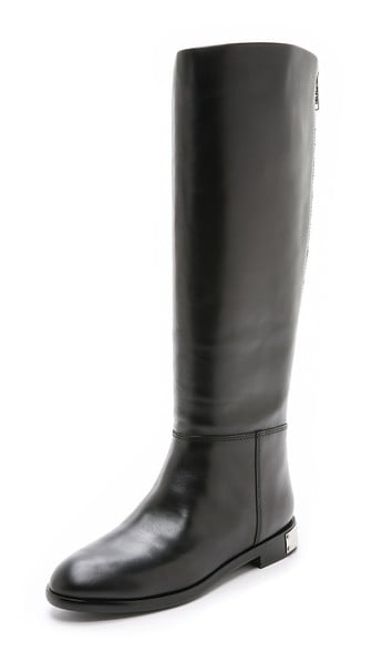 Marc by Marc Jacobs Kip Riding Boots in Black