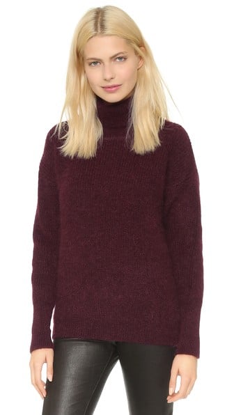 Roseanna Cool Mohair Sweater in Bordeaux