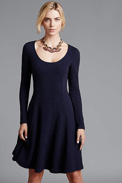 Sasha Knit Dress by Maeve in Dark Blue