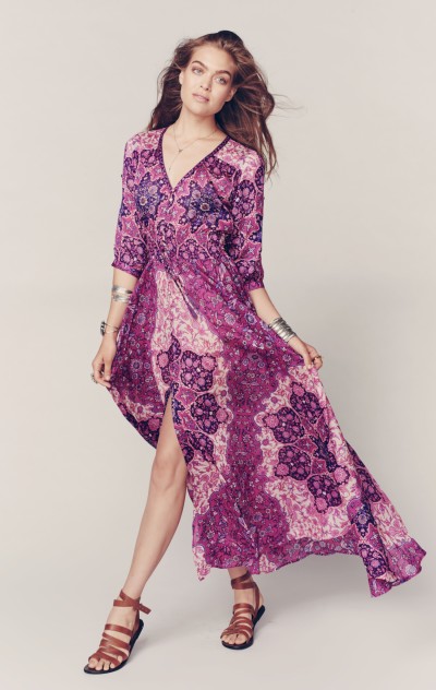 Spell KISS THE SKY GOWN in Violet