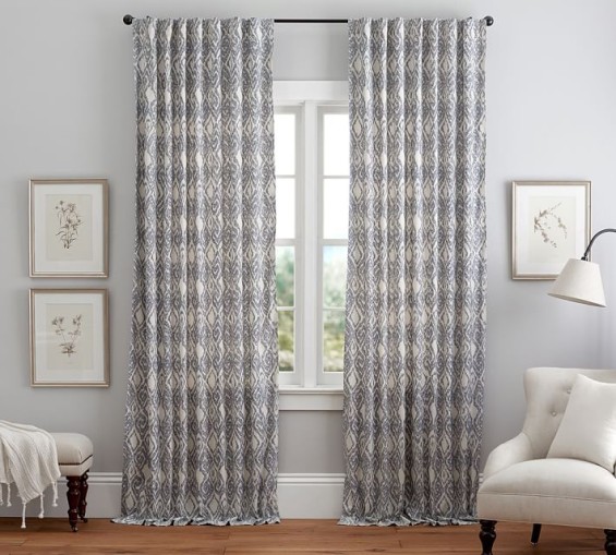 TORRENS IKAT DRAPE. Pottery Barn