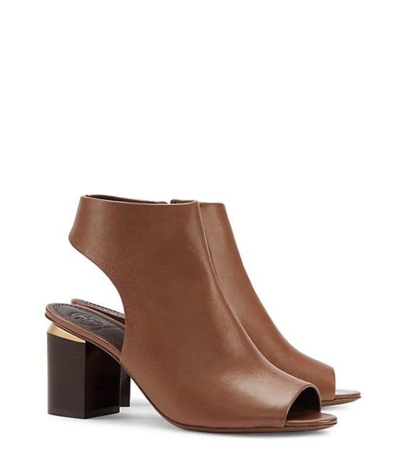 Tory Burch JONES CUT-OUT BOOTIE in Bistro Brown