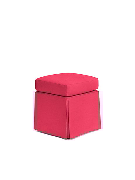 kate spade new york russell square ottoman in berry 