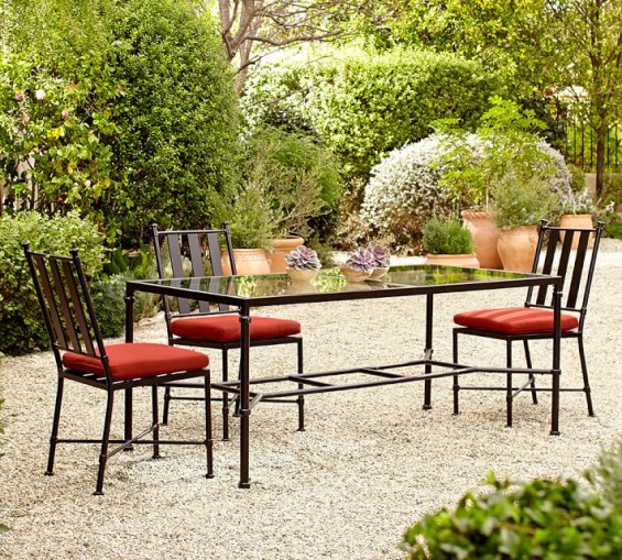 REDDING RECTANGULAR DINING TABLE. Pottery Barn