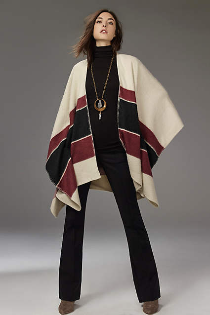 Desert Sky Blanket Coat by Sanctuary in Red Motif