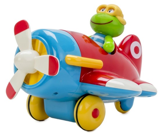 Early Learning Centre (ELC) Toybox Frankie Frog and his Flying Machine Baby Toy