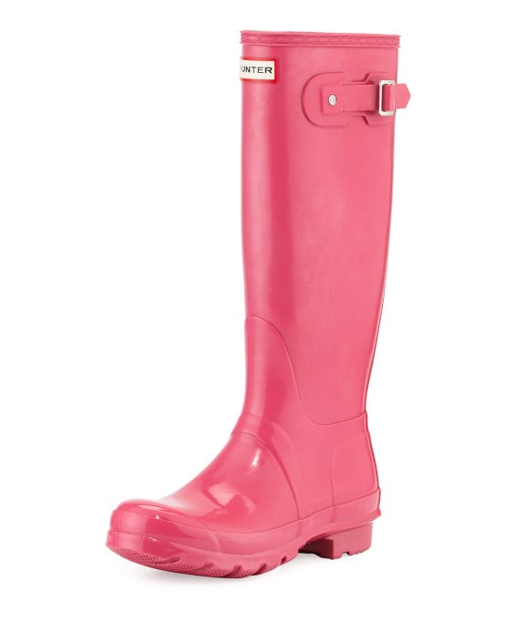 Hunter Boot Original Tall Gloss Rain Boot, Bright Cerise. Neiman Marcus Cyber Monday Sale