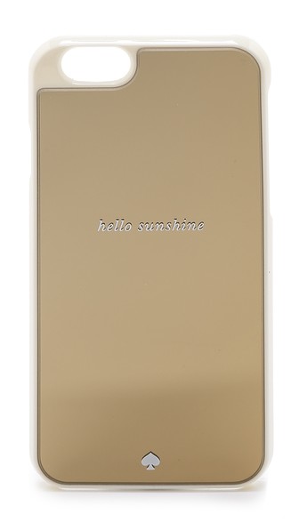 Kate Spade New York Hello Sunshine iPhone 6 / 6s Case in Gold Mirror