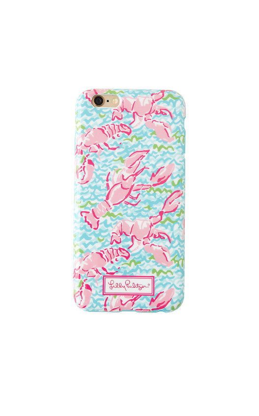 Lilly Pulitzer IPHONE 6/6S COVER - LOBSTAH ROLL in Spa Blue Lobstah Roll Tech