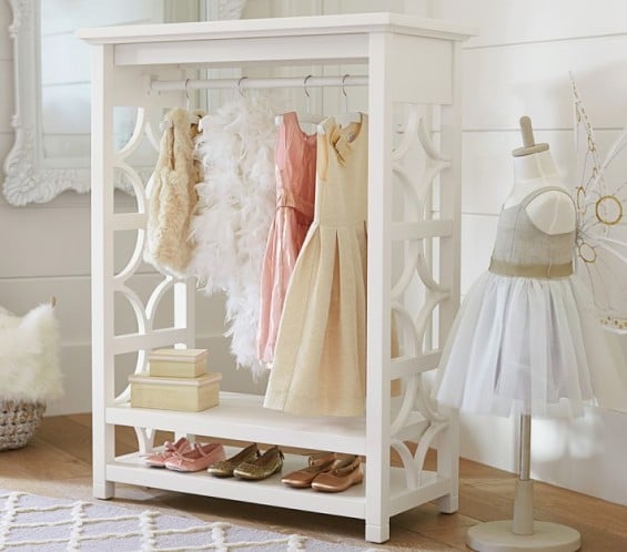 Pottery Barn Kids Ava Regency Wardrobe Rack