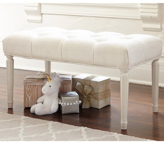 Pottery Barn Kids Blythe Upholstered Bench