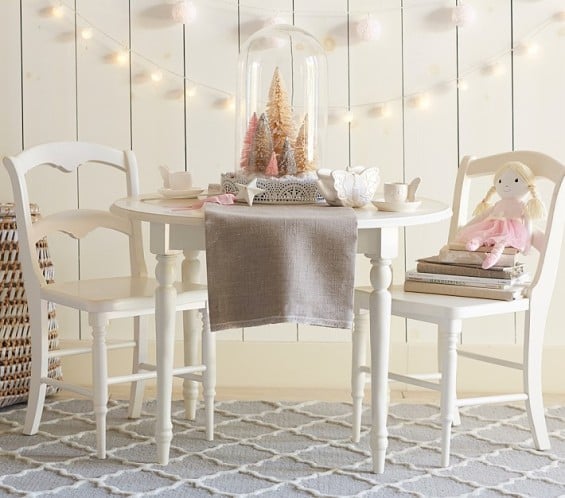 Pottery Barn Kids Finley Play Table in Simply White