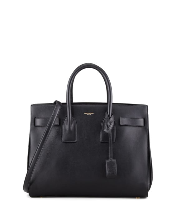 Saint Laurent Sac de Jour Carryall Bag in Black. Neiman Marcus 
