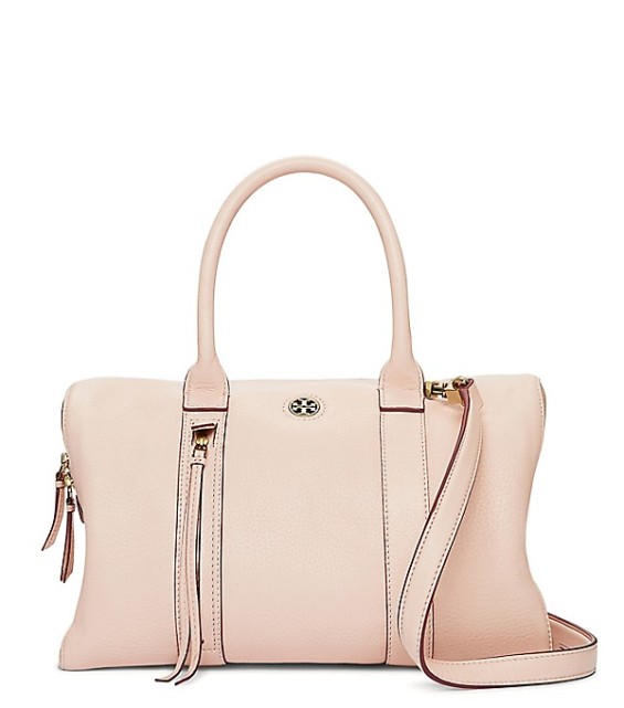 Tory Burch BRODY SATCHEL in Light Oak