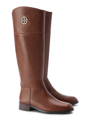 Tory Burch JUNCTION RIDING BOOT in Almond