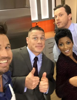Watch chef Ryan Scott show Willie Geist, John Cena and Tamron Hall how to make heavenly deviled eggs this morning (Monday, November 9th) on the Today show. Image courtesy of Facebook.com/Chef-Ryan-Scott
