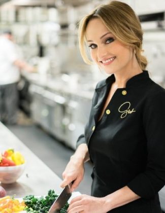 Watch Food Network host and "Happy Cooking" cookbook author Giada De Laurentiis show Savannah Guthrie how to make a fabulous apple walnut cake and savory apple dish on the Tuesday, November 3, 2015 episode of the Today show just in time for Thanksgiving and the holidays! Image courtesy of Twitter.com/GDeLaurentiis