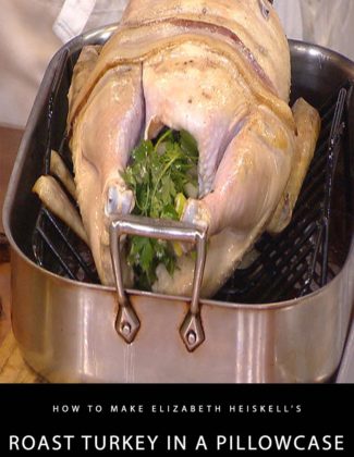 Elizabeth Heiskell of Woodson Ridge Farms joined Savannah Guthrie on the Today show on Monday, November 23, 2015 to show her (and all of us at home) how to make a classic roast turkey in a pillowcase! This main dish is perfect for Thanksgiving, the holiday season, Christmas dinner, and family celebrations throughout the year.