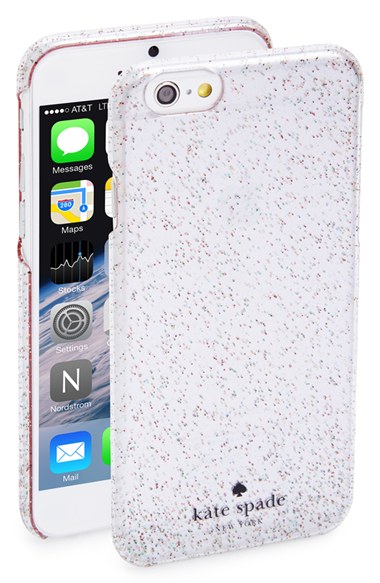kate spade new york 'glitter' iPhone 6 & 6s case in multi