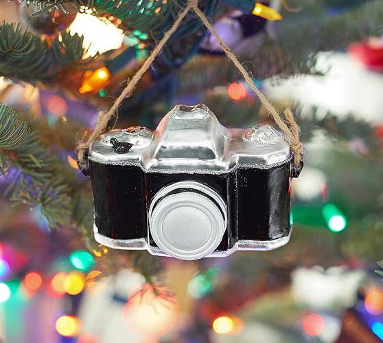 Pottery Barn CAMERA ORNAMENT