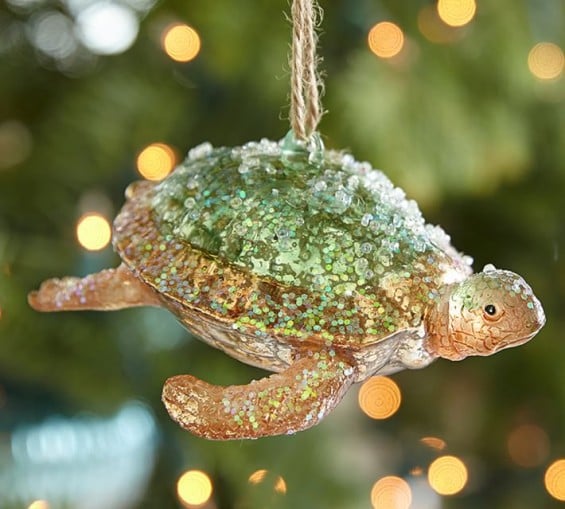 Pottery Barn TURTLE ORNAMENT