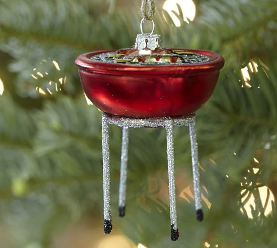 Pottery Barn VINTAGE GRILL ORNAMENT