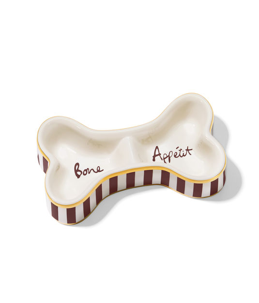 HENRI BENDEL BONE DOG BOWL