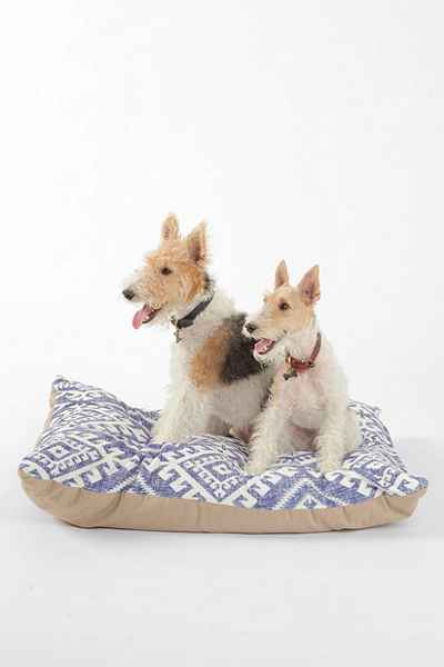Holli Zollinger For DENY Shakami Denim Pet Bed in Blue