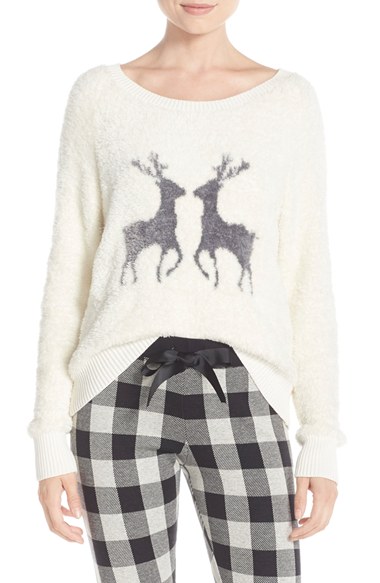 Make + Model Crewneck Pullover in Ivory Pristine