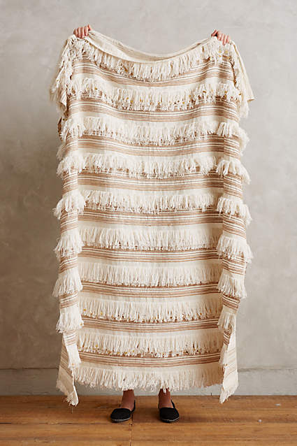 Moroccan Wedding Throw in Neutral. Anthropologie