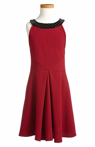 Sally Miller 'Sia' Dress (Big Girls) in Wine