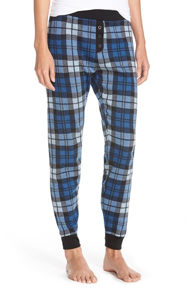 UGG® Australia Plaid Pajama Pants in Blue Jay Plaid