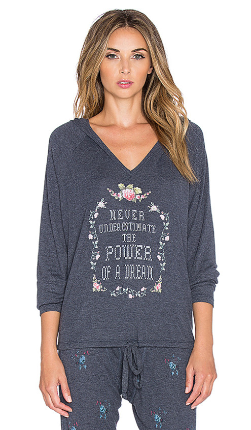 Wildfox Couture Never Underestimate the Power of a Dream Sweatshirt in Oxford