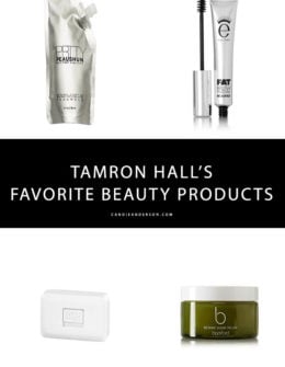 Today show co-anchor, Tamron Hall joined Willie Geist and Dylan Dreyer to share her favorite beauty products on the Today show on December 22, 2015. If you've ever wondered what soap, lotion, body wash, mascara and more that she loves and gifts her friends for the holidays, you'll want to watch the video below!