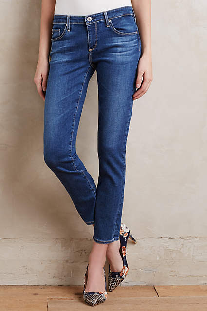 AG Stevie Ankle Jeans in Tinted Denim