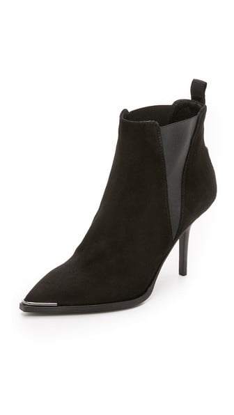 Acne Studios Jens Heeled Booties in Black