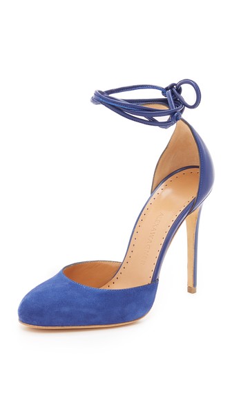 Alexa Wagner Briar Rose Pumps in Blue