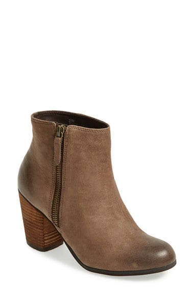 BP. 'Trolley' Ankle Bootie (Women) in Chocolate