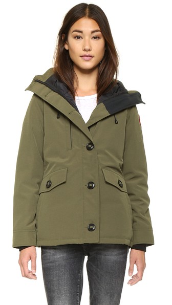 Canada Goose Rideau Parka in Military Green