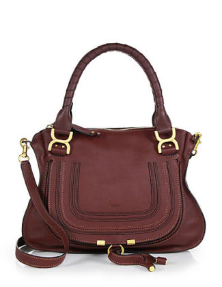 Chloé Marcie Medium Satchel available in various colors. Saks Fifth Avenue