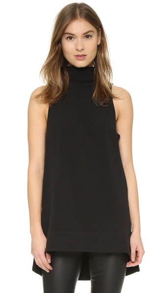 Free People Goldie Tunic in Black