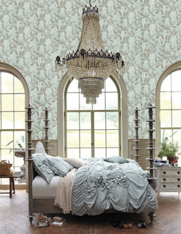 Georgina Duvet Cover in Sky Blue. 2016 Anthropologie Bedding Sale