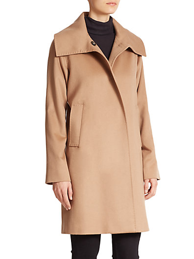 Jane Post Cashmere Jane Coat in Camel