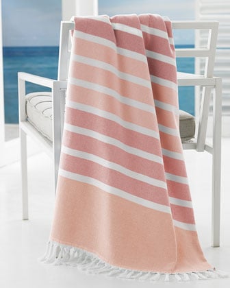 Kassatex Bodrum Ombre Stripe Beach Towel