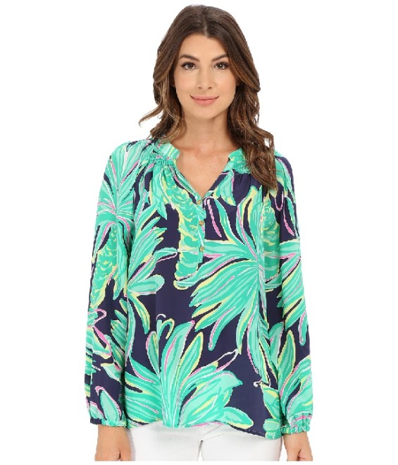 Lilly Pulitzer ELSA TOP - TIGER PALM