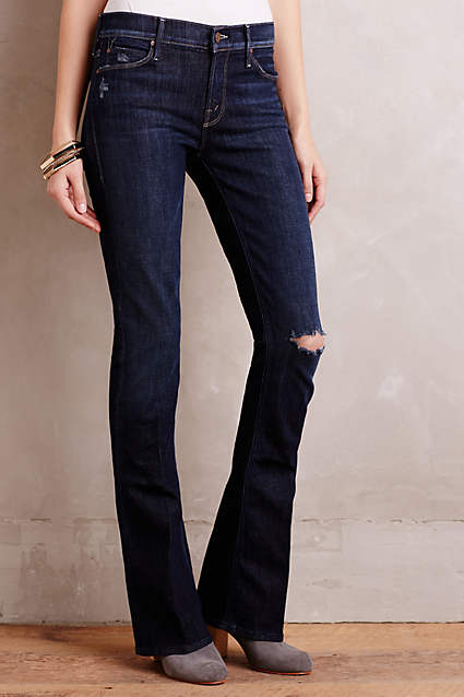 Mother Runway Flare Jeans in Partners in Crime Anthropologie