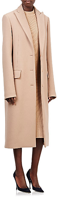 NINA RICCI Twill Coat in Camel classic camel coat